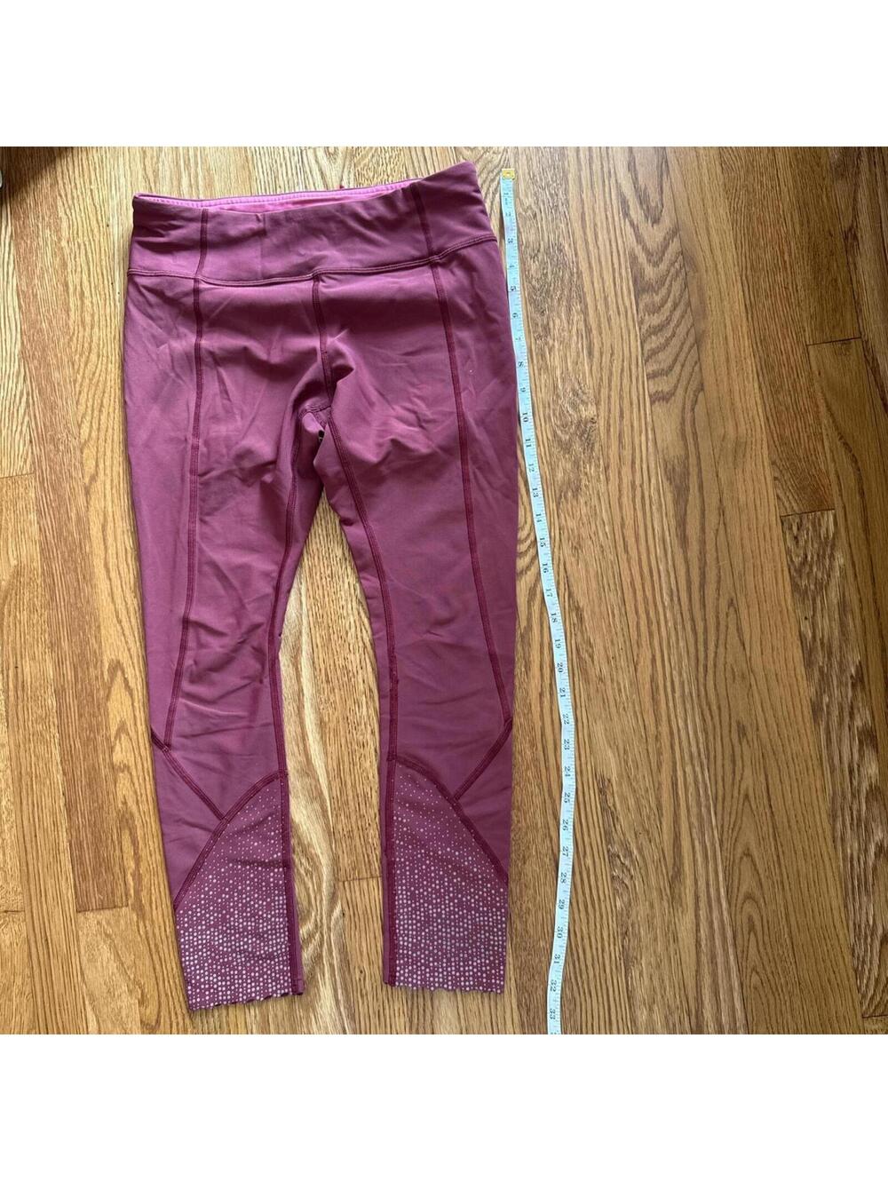 Lululemon 7/8 Leggings – Burgundy (Size 6)